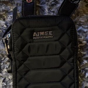 Aimee Kestenberg Black Quilted Crossbody